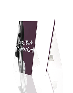 Easel Back Counter Card