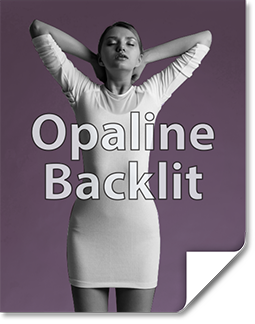 Opaline Backlit Print