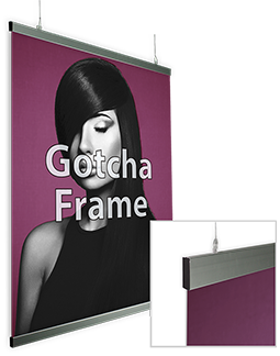 Gotcha with Hanging Stay-Flat Print
