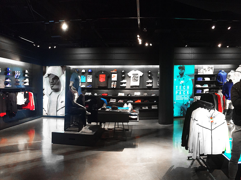 Nike Stores Prove Backlit Fabric is the New Duratrans