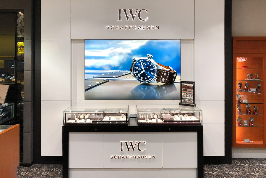 Nationwide Signage Rollout and Installation for IWC