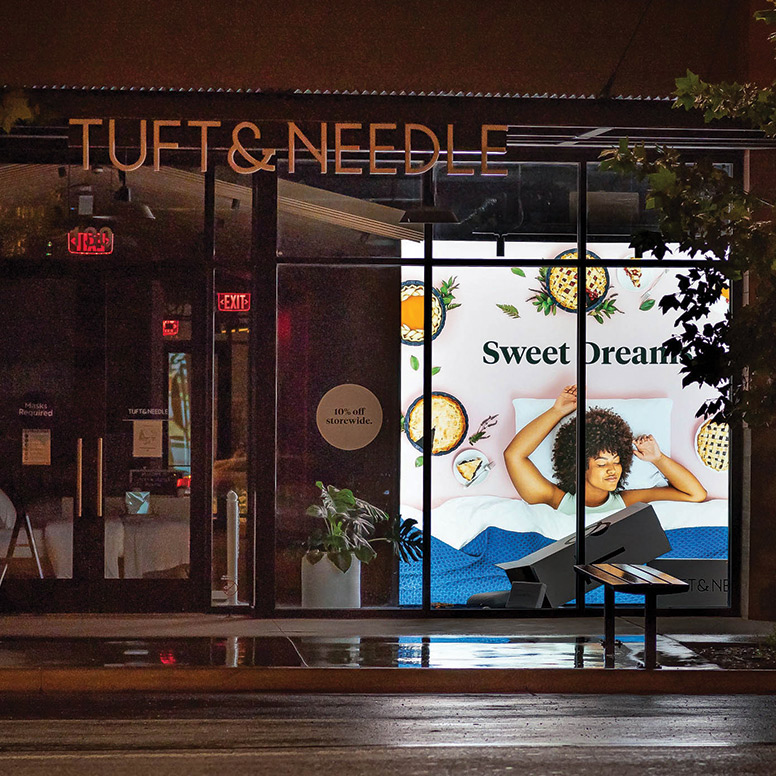 Holiday Signage Making Spirits Bright