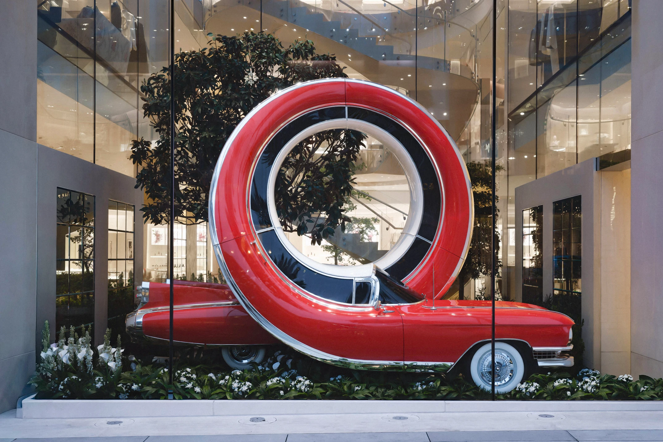 Dior Tapped British Artist Alex Chinneck to Transform Its New York and Beverly Hills Stores