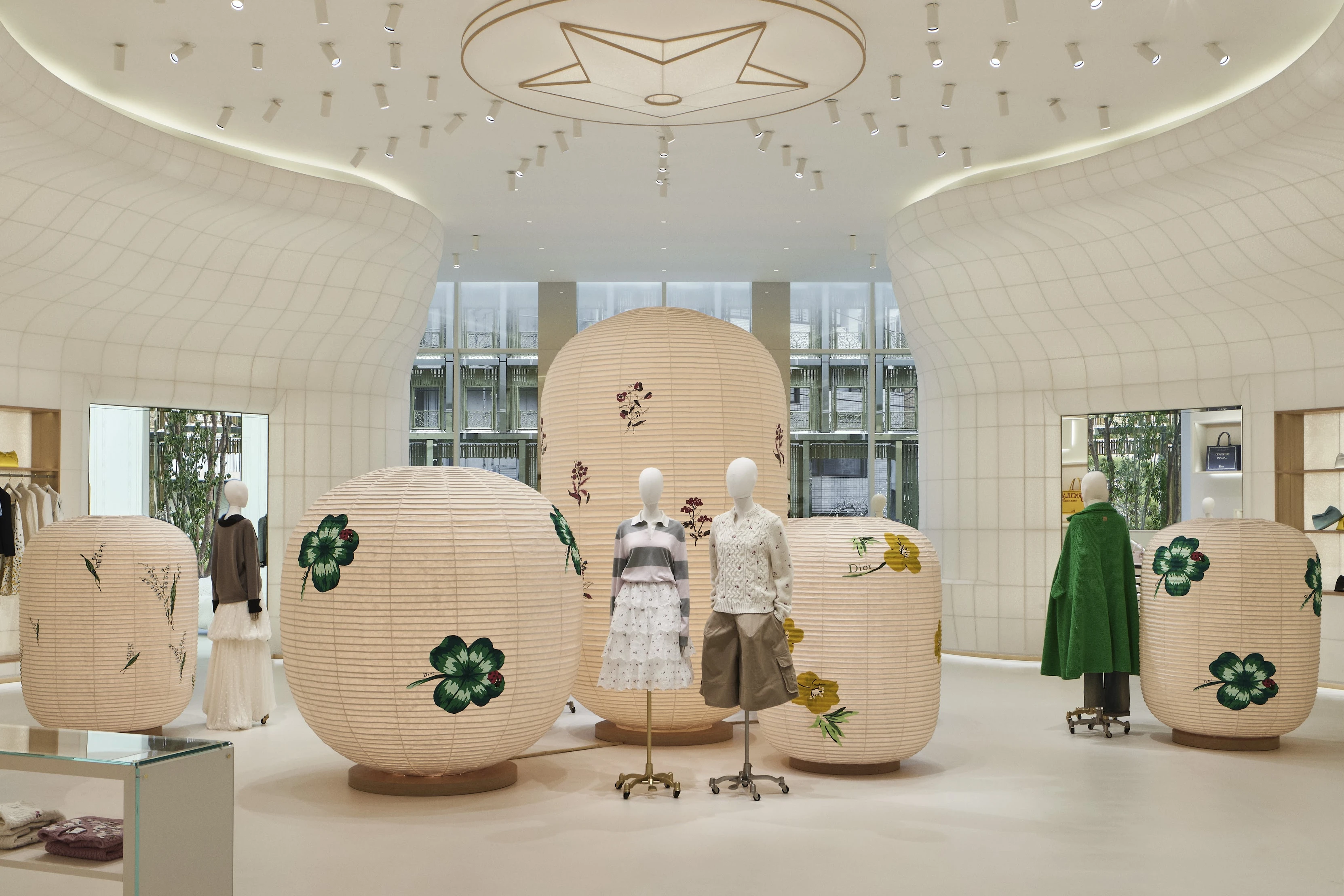 Dior Unveils Multilevel Bamboo Pavilion Store in Tokyo with Cafe and Garden