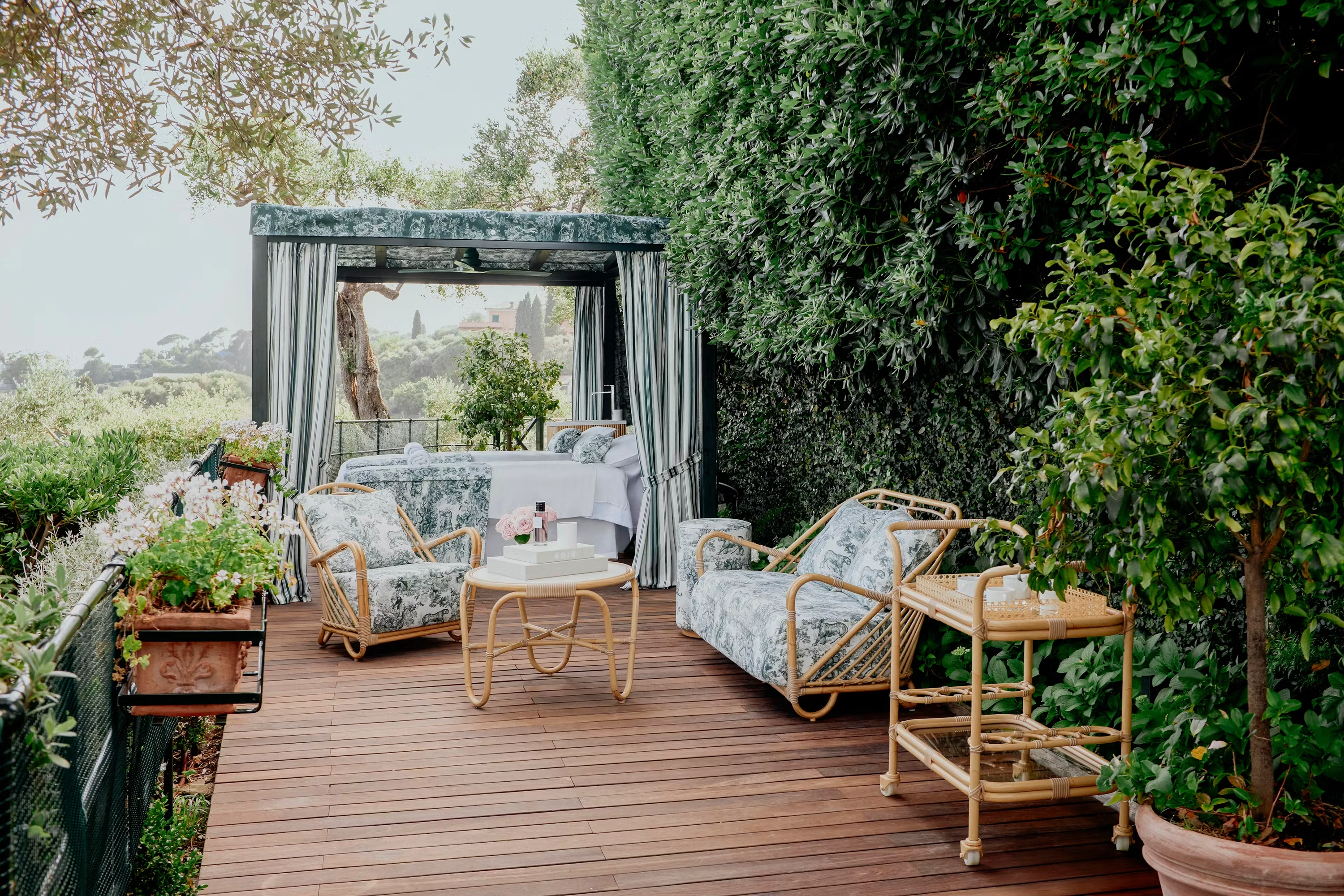 Dior and Belmond Teamed Up to Open a Garden Spa at Hotel Splendido in Portofino