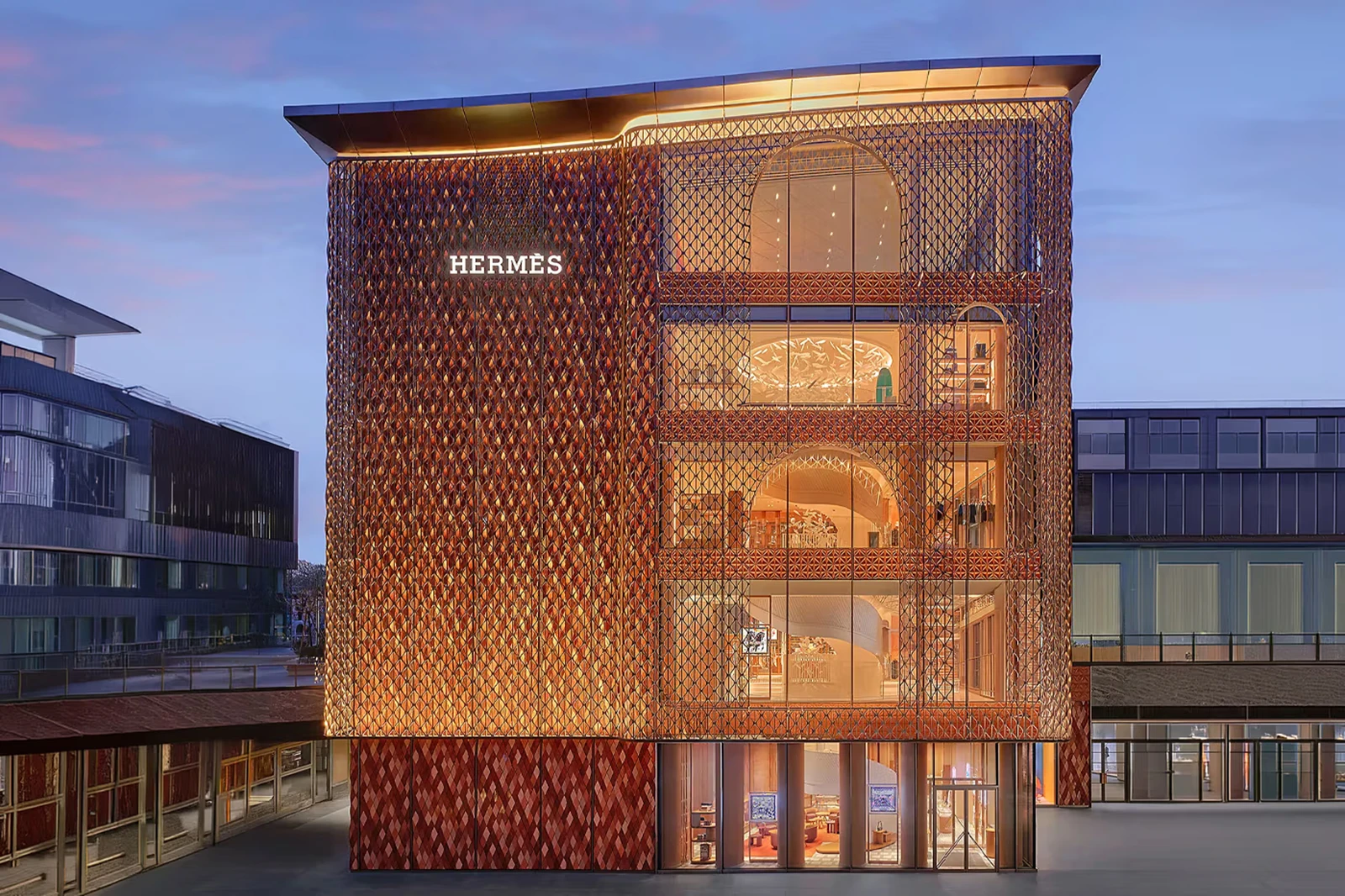 Hermès Opens New Beijing Standalone Store Featuring Local Cultural Elements