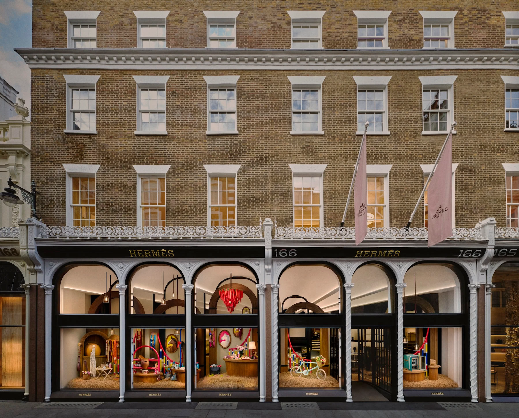 Hermès New London Flagship Has 55 Rooms, a Rooftop Terrace and 500+ Works of Art
