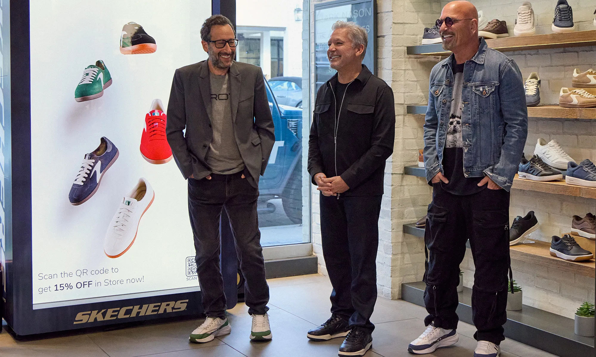 Skechers Unveils Immersive Hologram Experience with Howie Mandel in Manhattan Beach Store