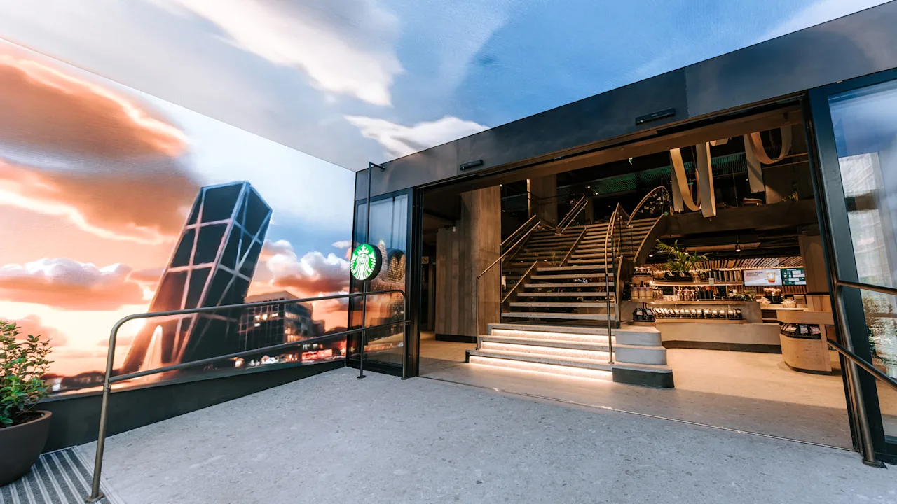 The greatest Starbucks in the world is in Real Madrid’s soccer stadium